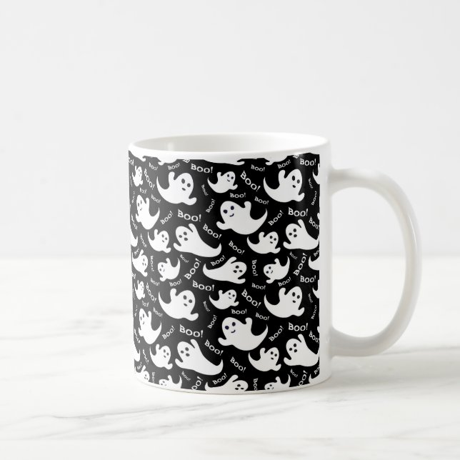 Taza De Café Halloween Ghost Mug (Derecha)