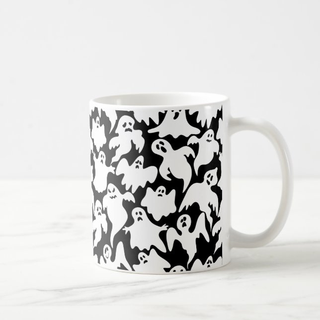 Taza De Café Halloween Ghost Mug (Derecha)