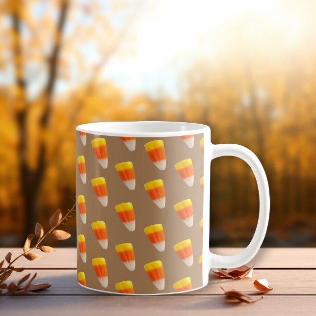 Taza De Café Halloween Goodie Candy Corn (Subido por el creador)