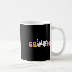 Taza De Café Halloween Groom Bride Skeleton Boda Bachel