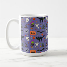 Taza De Café Halloween Guapa Y Espeluznante