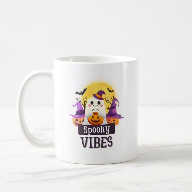 Taza De Café Halloween - Halloween_102 (Izquierda)
