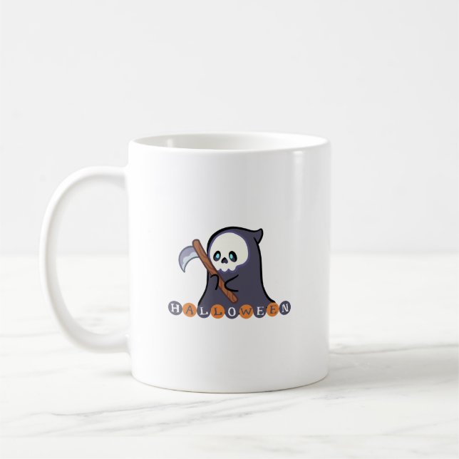 Taza De Café Halloween - Halloween_104 (Izquierda)
