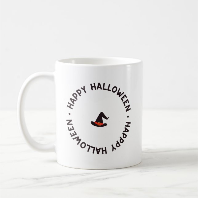 Taza De Café Halloween - Halloween_216 (Izquierda)