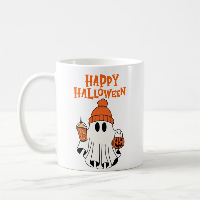 Taza De Café Halloween - Halloween_48 (Izquierda)