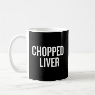 Taza De Café Halloween Halloween con Hígado Chopado