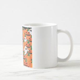 Taza De Café Halloween Halloween Parche De Fantasmas