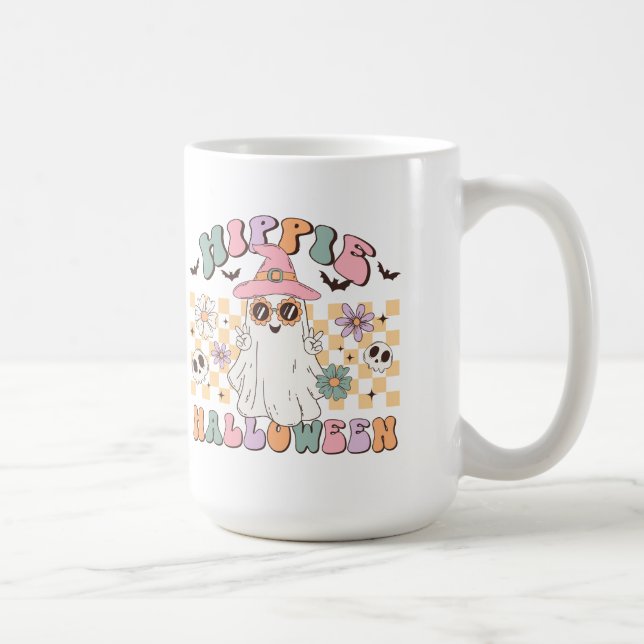 Taza De Café Halloween hippie (Derecha)