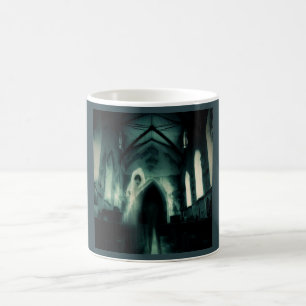 Taza De Café Halloween - Iglesia embrujada 3