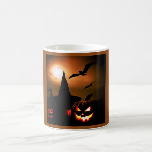 Taza De Café Halloween - Jack-O-Lanterns 7