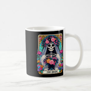 Taza De Café Halloween La tarjeta de novia tarot Mystical Boho 