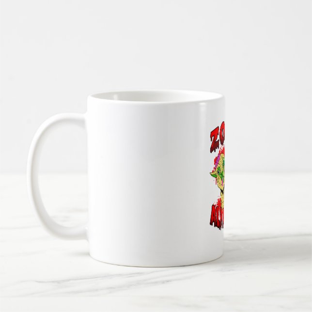 Taza De Café Halloween Llama Alpaca Funny Lama Glama regalo de  (Izquierda)
