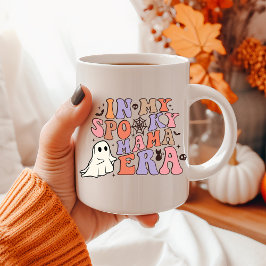 TAZA DE CAFÉ HALLOWEEN MAMA EN MI ERA DE MAMÁ DE HABLA