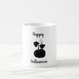 Taza De Café Halloween minimalista feliz
