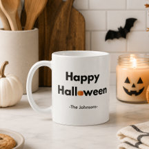 Halloween minimalista moderno – Personalizado