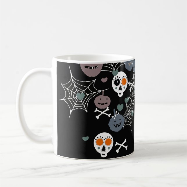 Taza De Café Halloween mug (Izquierda)
