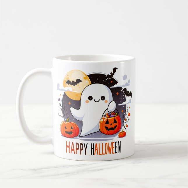 Taza De Café Halloween Mug (Izquierda)