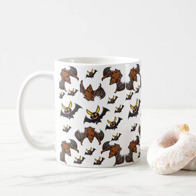 Taza De Café Halloween Mug (Con donut)
