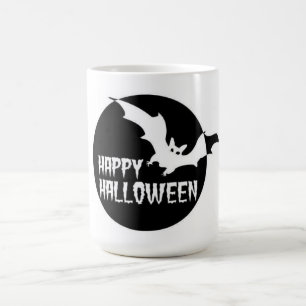 Taza De Café Halloween Mug/Bat