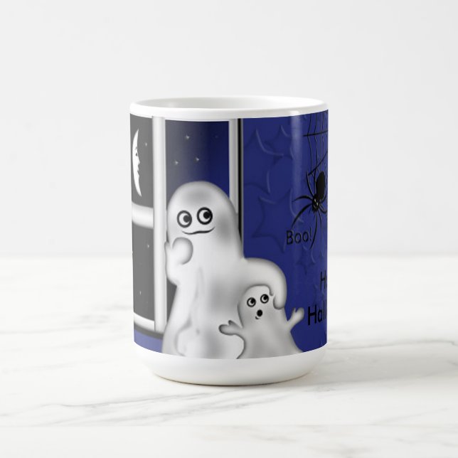 Taza De Café Halloween Mug/Ghost y Moon (Centro)