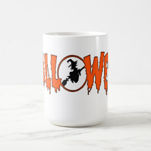 Taza De Café Halloween Mug/Witch