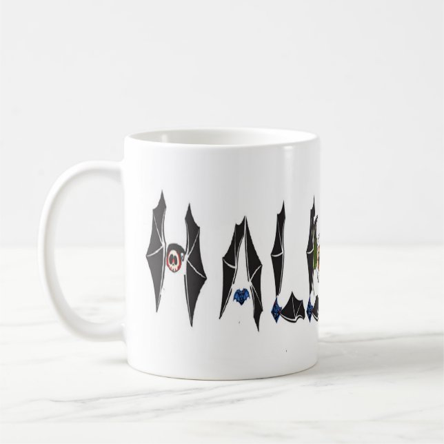 Taza De Café Halloween Mugs 03 (Izquierda)