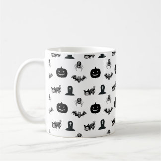 Taza De Café Halloween mugs with a cat theme