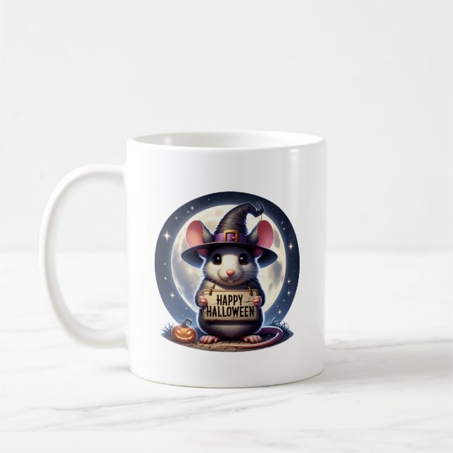 Taza De Café Halloween Muis (Izquierda)