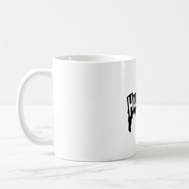 Taza De Café Halloween negro (Izquierda)