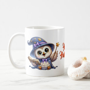 Taza De Café Halloween Owl Coffee Mug