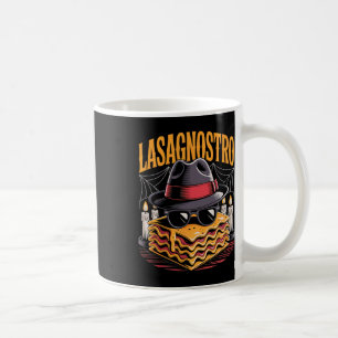 Taza De Café Halloween Pasta Meme Mafia Parodia Funny Lasagna A