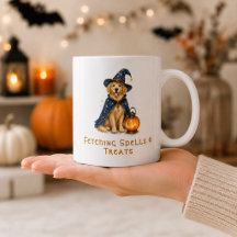 Halloween Perro Mago Golden Retriever Adorable