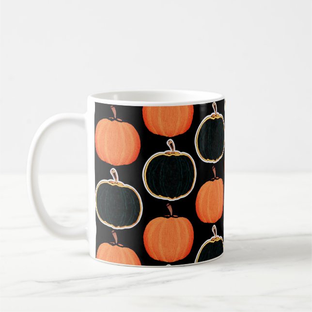 Taza De Café Halloween/pumpkin Latte Mug (Izquierda)