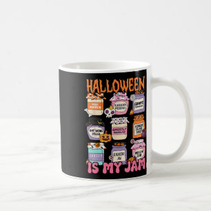 Taza De Café Halloween Retro Es Mi Caída Triste De La Temporada