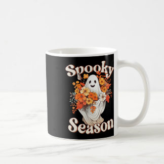 Taza De Café Halloween retro Hippie lindo fantasma época de fie