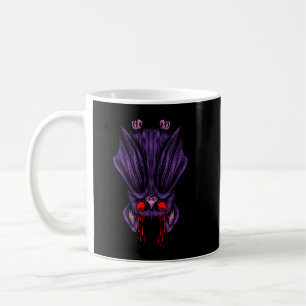 Taza De Café Halloween Scary Horrorcompetición Boo Skeleton Bat
