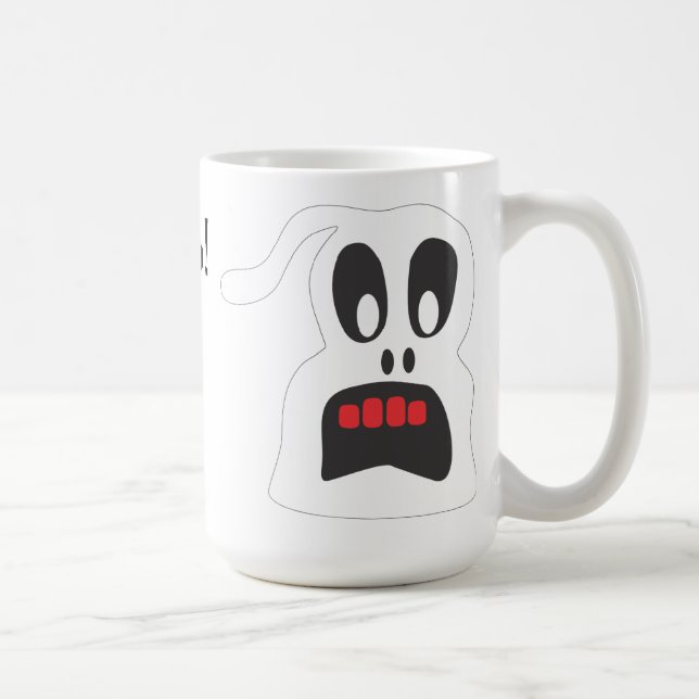 Taza De Café Halloween Silly Ghost (Derecha)