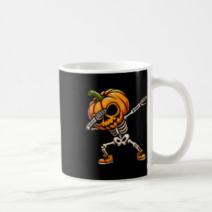 Taza De Café Halloween Skeleton Boys Trick Tret Funny Pumpkin