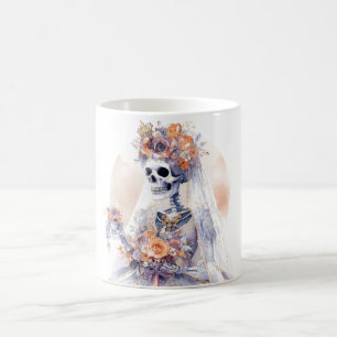 Taza De Café Halloween Skeleton Coffee Mug