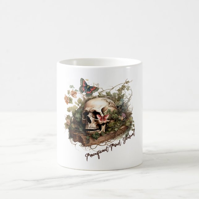 Taza De Café Halloween Skull (Centro)