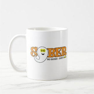 Taza De Café Halloween sobrio con gantador banal