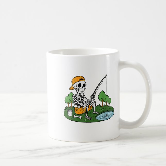 Taza De Café Halloween Soky Fisherman Fish Halloween (Derecha)