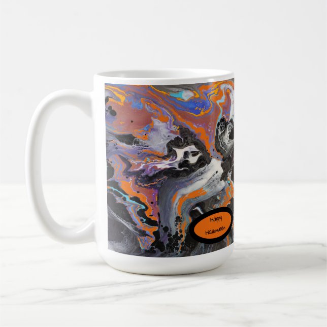 Taza De Café Halloween - Spooky (Izquierda)