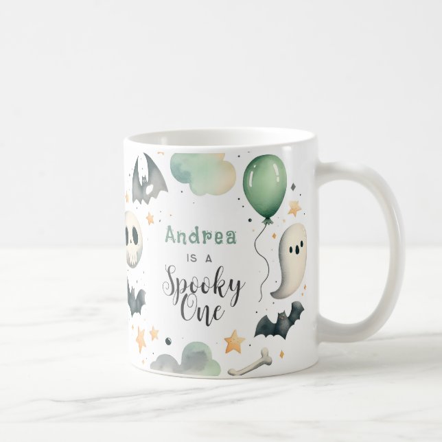 Taza De Café Halloween Spooky primero uno (Derecha)