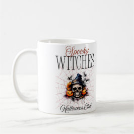 Taza De Café Halloween Spooky Witches