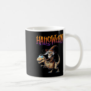 Taza De Café Halloween T-rex Skeleton