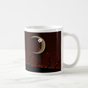 Taza De Café Halloween: ¿Truco o invitación? (Rojo)