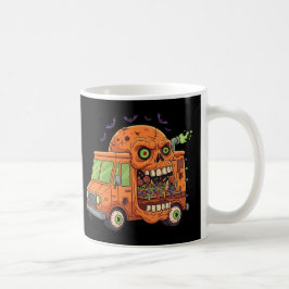 Taza De Café Halloween, un atolondrado viaje en un camión de go