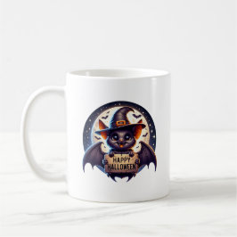 Taza De Café Halloween Vleermuis