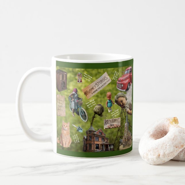Taza De Café Halloween Wraps - Sturgis (Con donut)